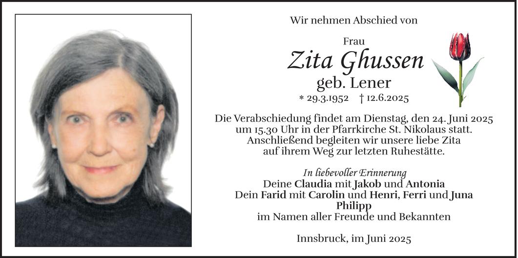 Zita Ghussen Bild