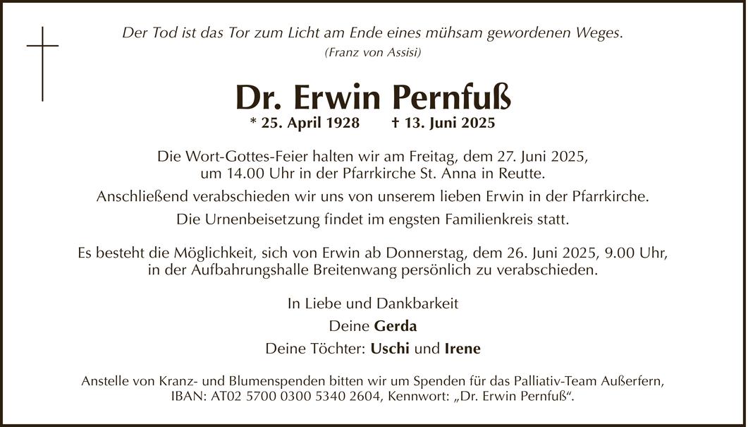 Erwin Pernfuß Bild