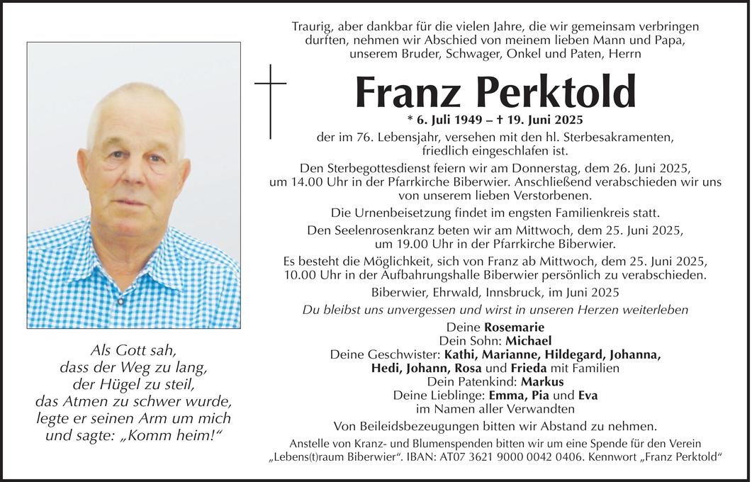 Franz Perktold Bild