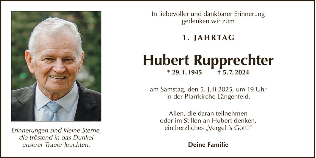 Hubert Rupprechter