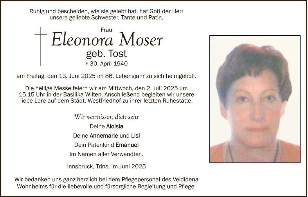 Eleonora Moser Bild