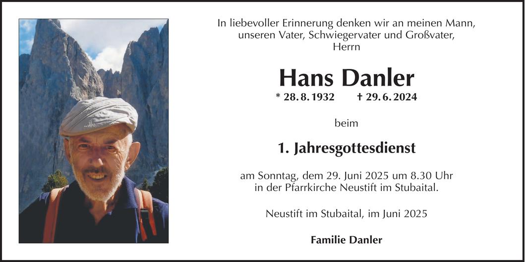 Hans Danler Bild