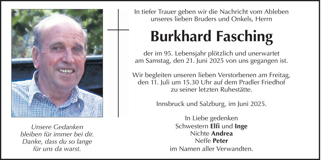 Burkhard Fasching Bild
