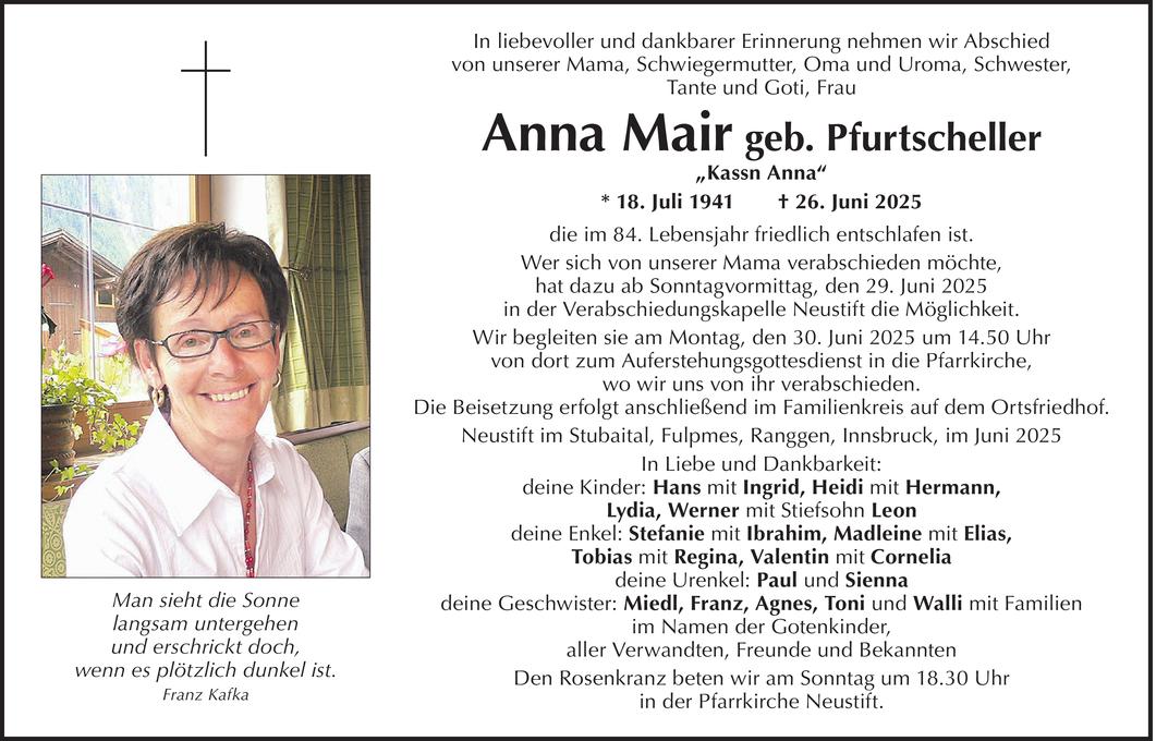 Anna Mair Bild