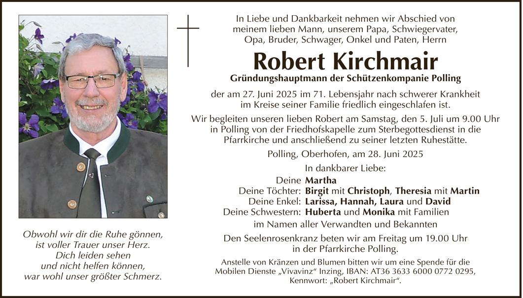 Robert Kirchmair Bild