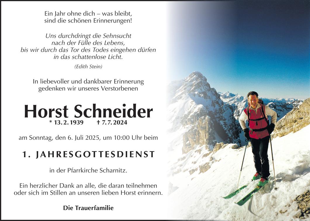 Horst Schneider Bild