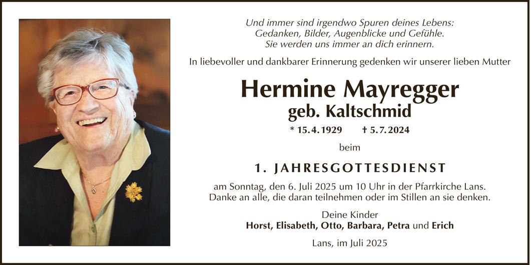 Hermine Mayregger