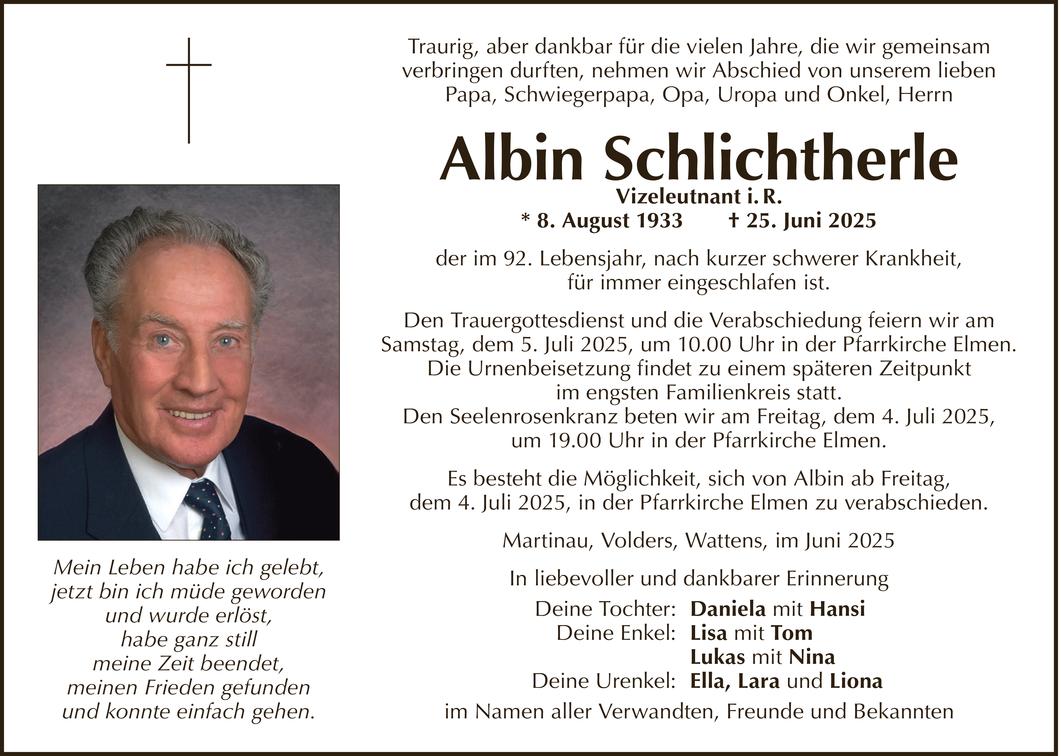 Albin Schlichtherle