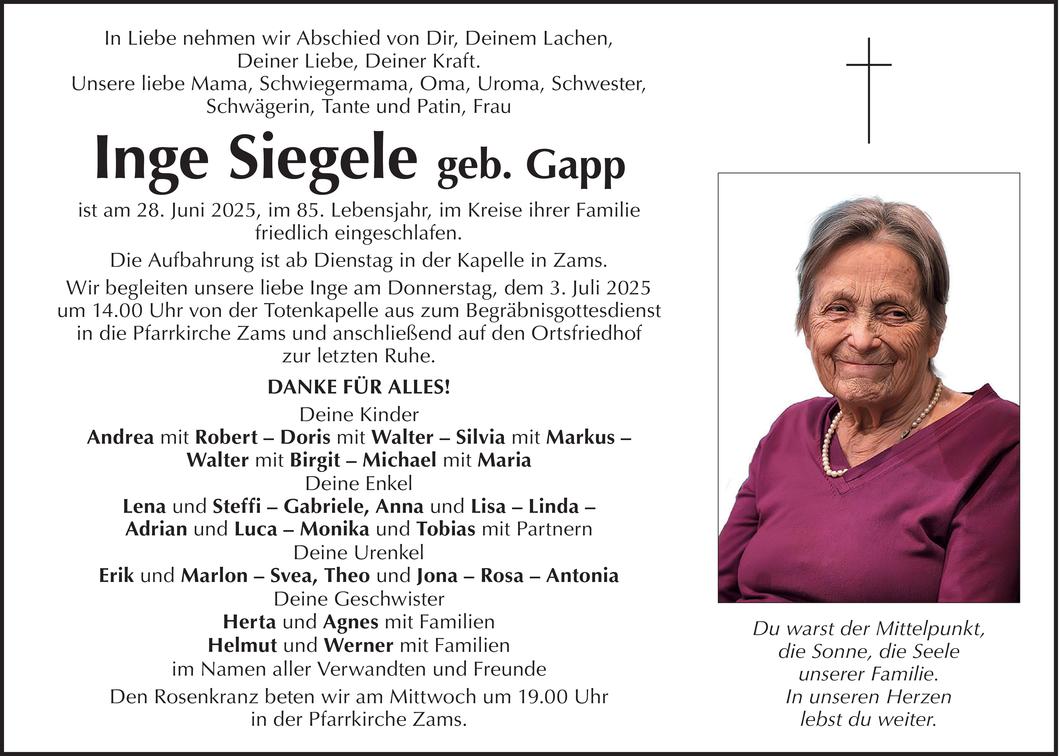 Inge Siegele