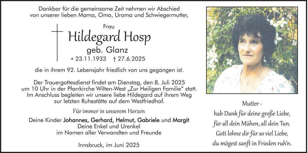 Hildegard Hosp