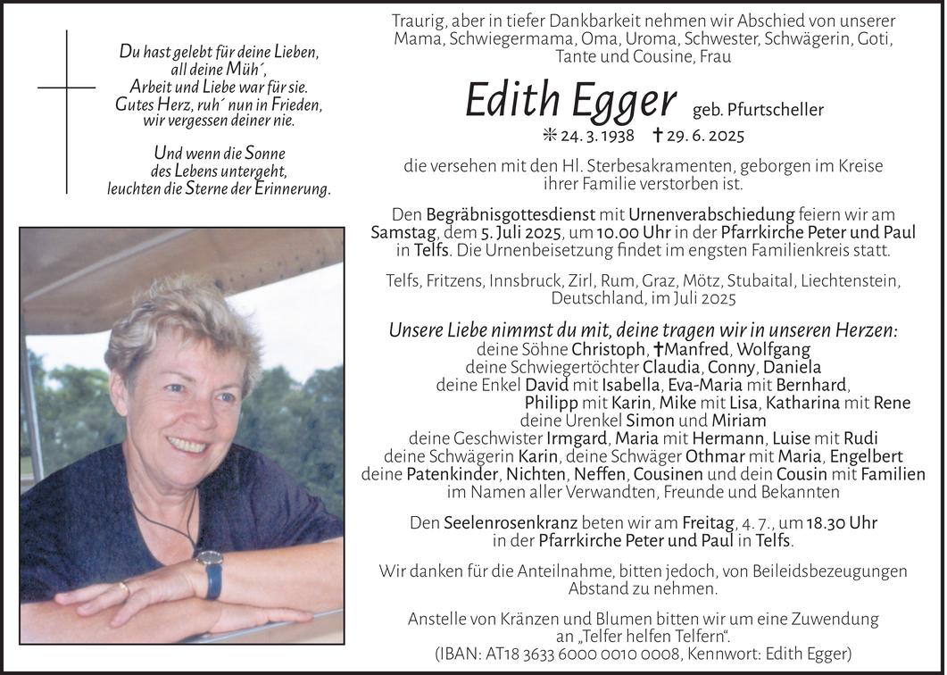 Edith Egger Bild