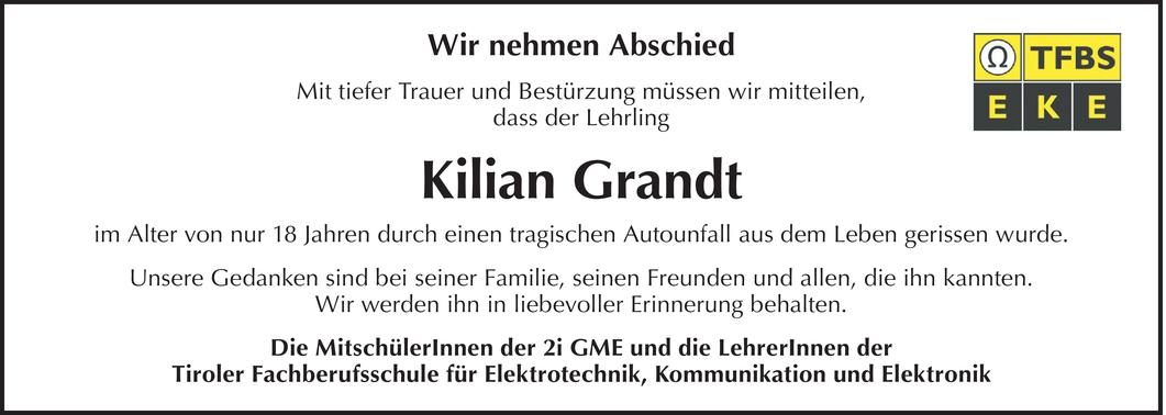 Kilian Grandt Bild