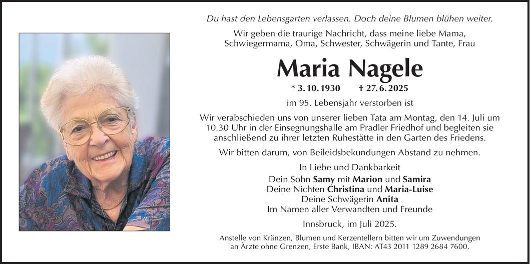Maria Nagele Bild