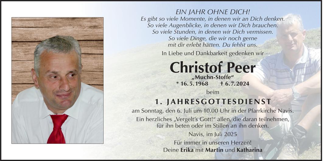 Christof Peer