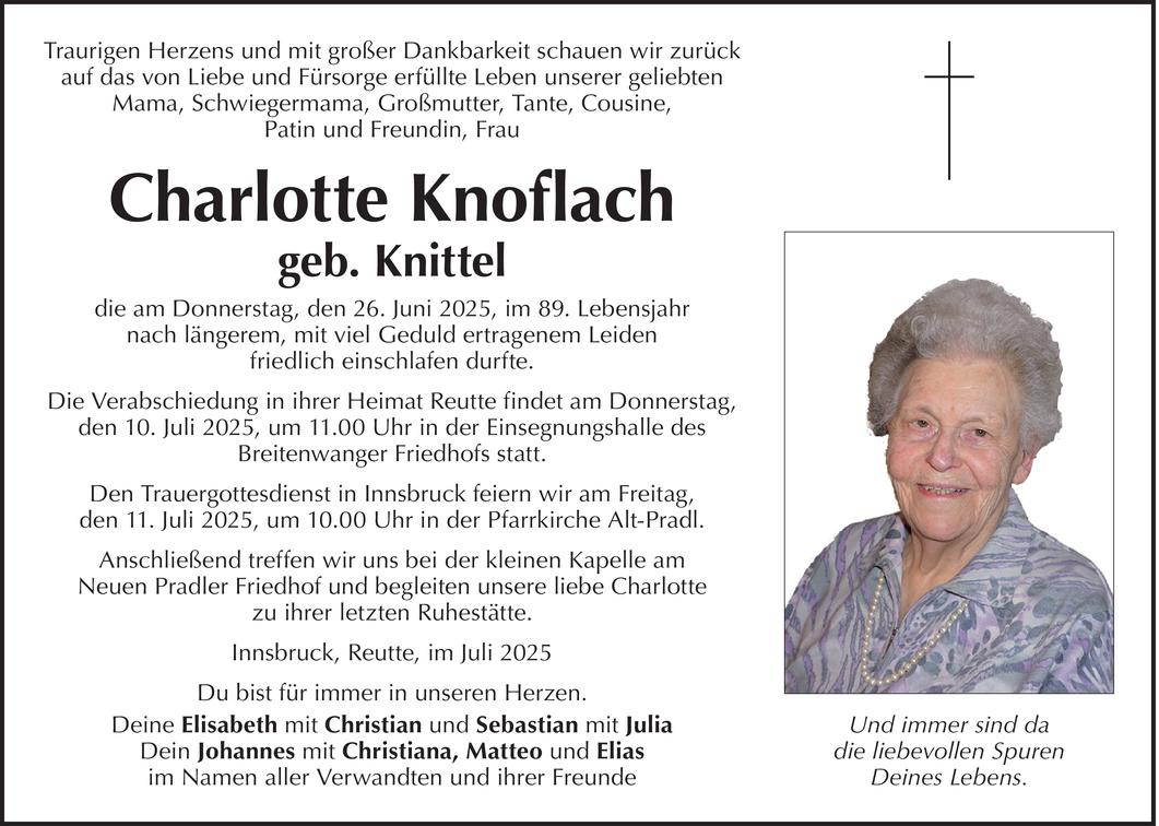 Charlotte Knoflach Bild