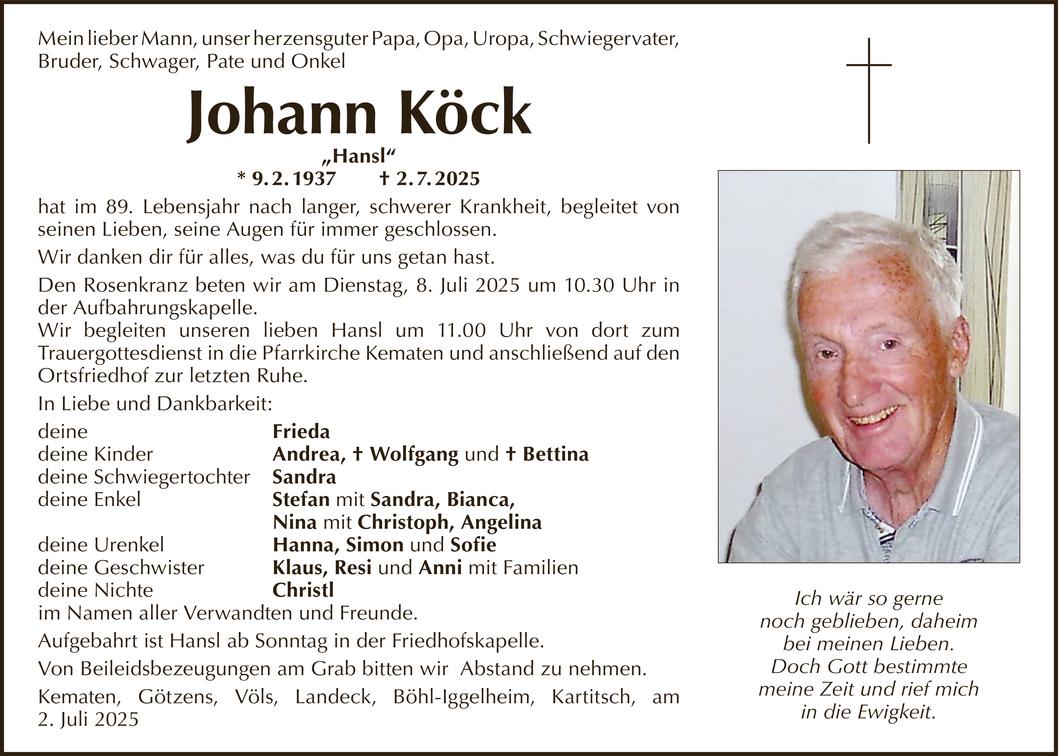 Johann Köck Bild