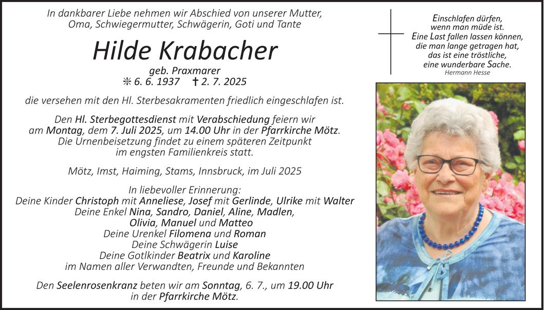 Hilde Krabacher Bild