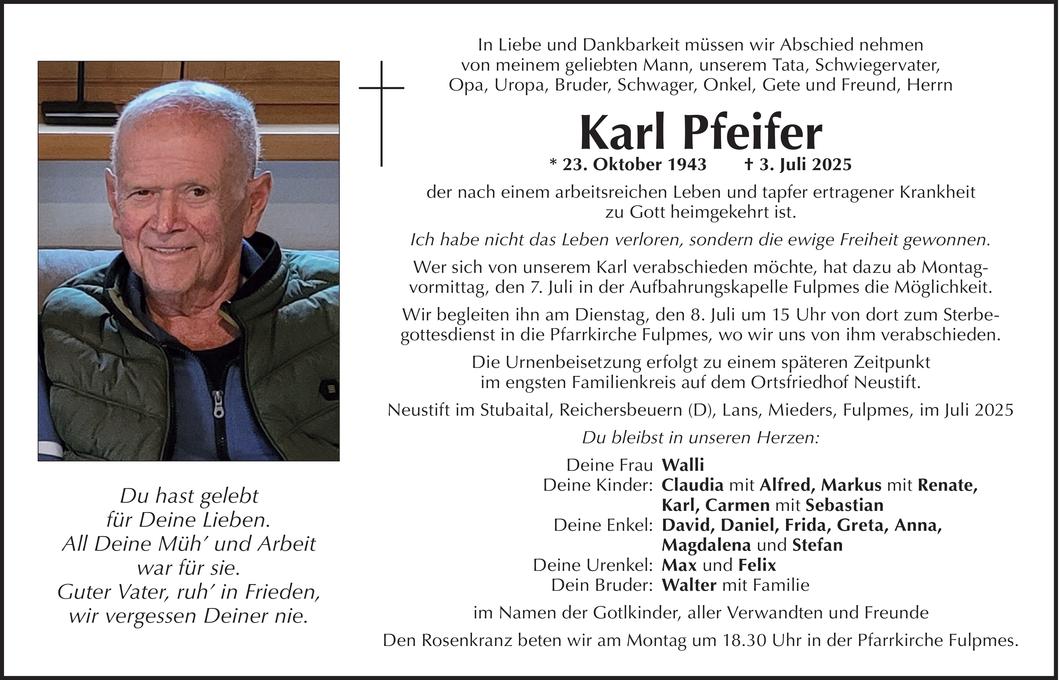 Karl Pfeifer Bild
