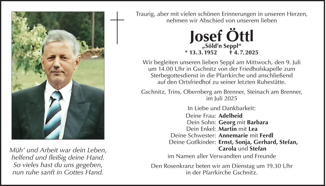 Josef Öttl Bild
