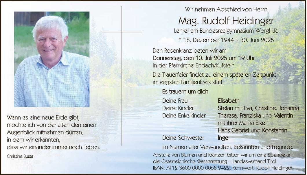Rudolf Heidinger