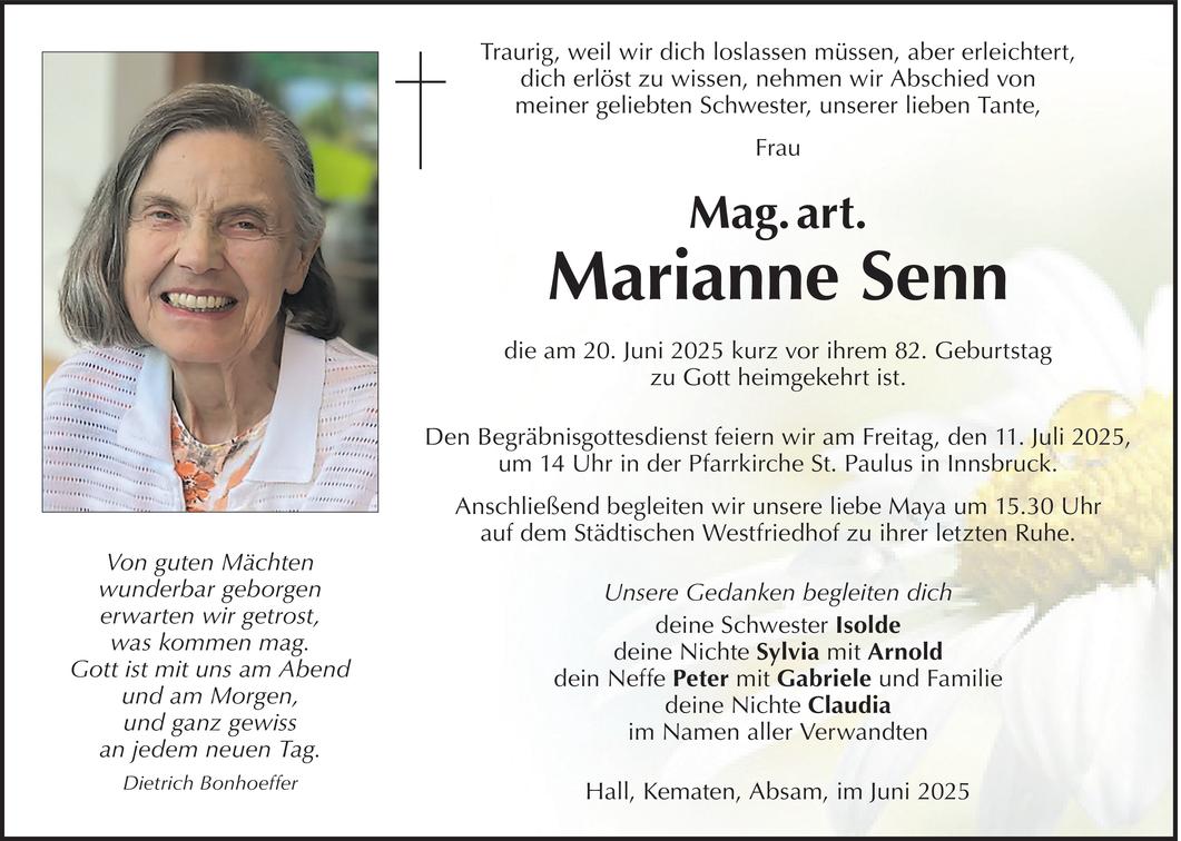 Marianne Senn Bild