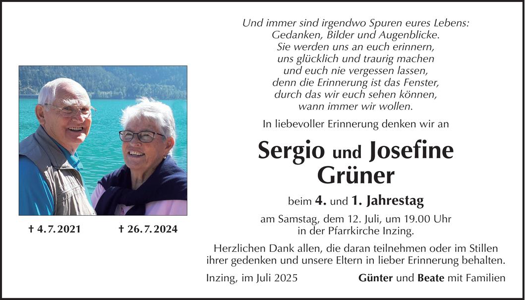 Josefine und Sergio Grüner Bild
