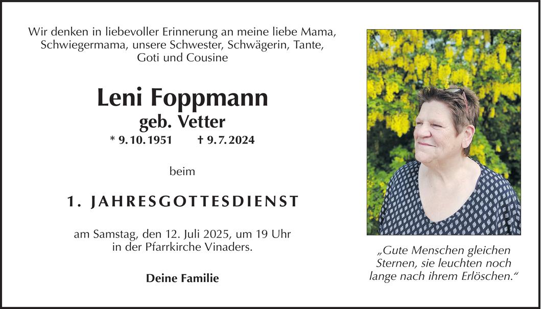 Leni Foppmann Bild