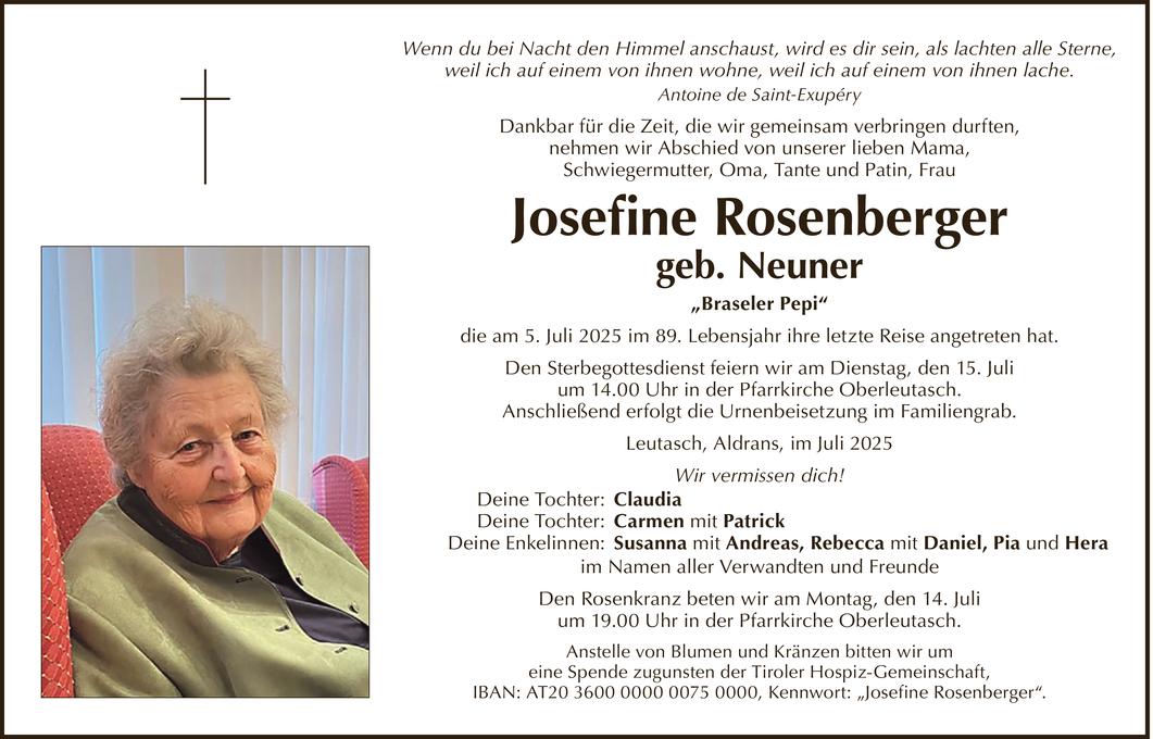 Josefine Rosenberger Bild
