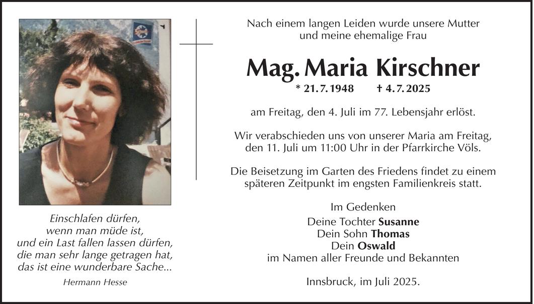 Maria Kirschner