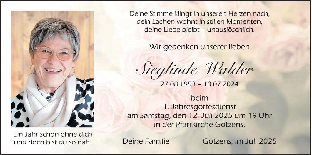 Sieglinde Walder Bild