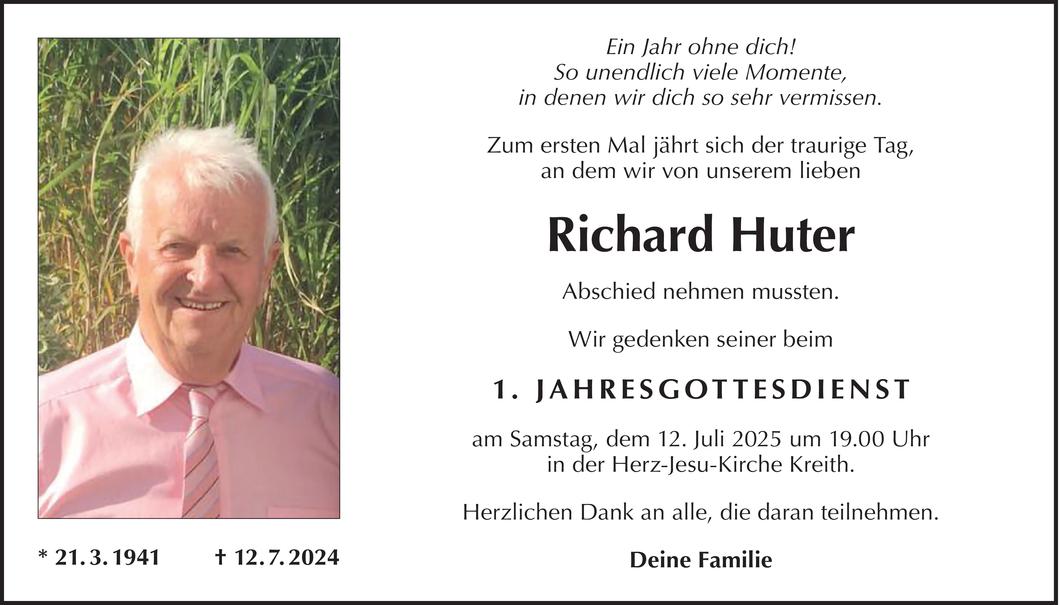 Richard Huter Bild
