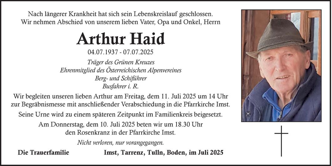 Arthur Haid Bild
