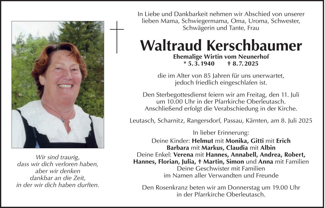 Waltraud Kerschbaumer Bild