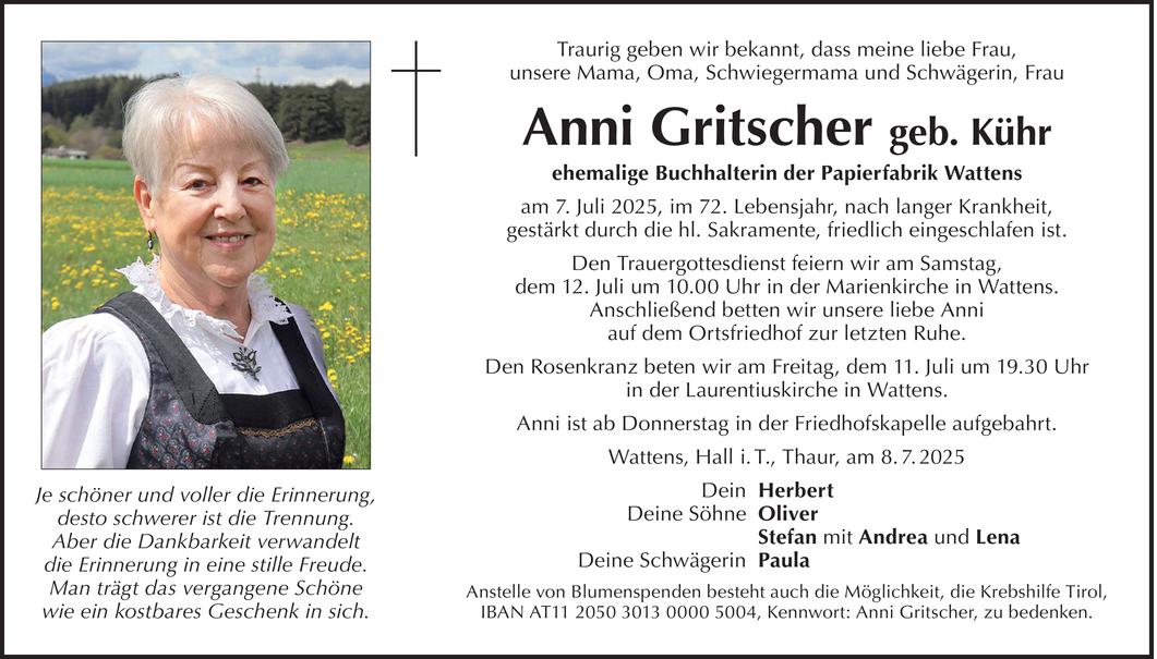 Anni Gritscher Bild