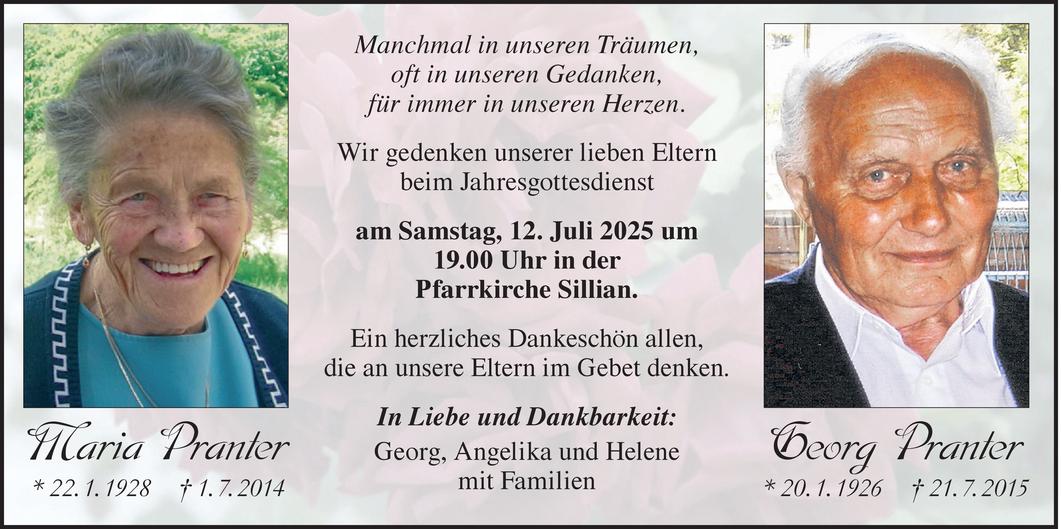 Georg und Maria Pranter Bild