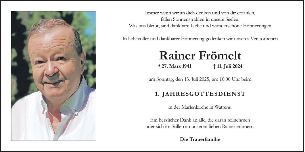 Rainer Frömelt
