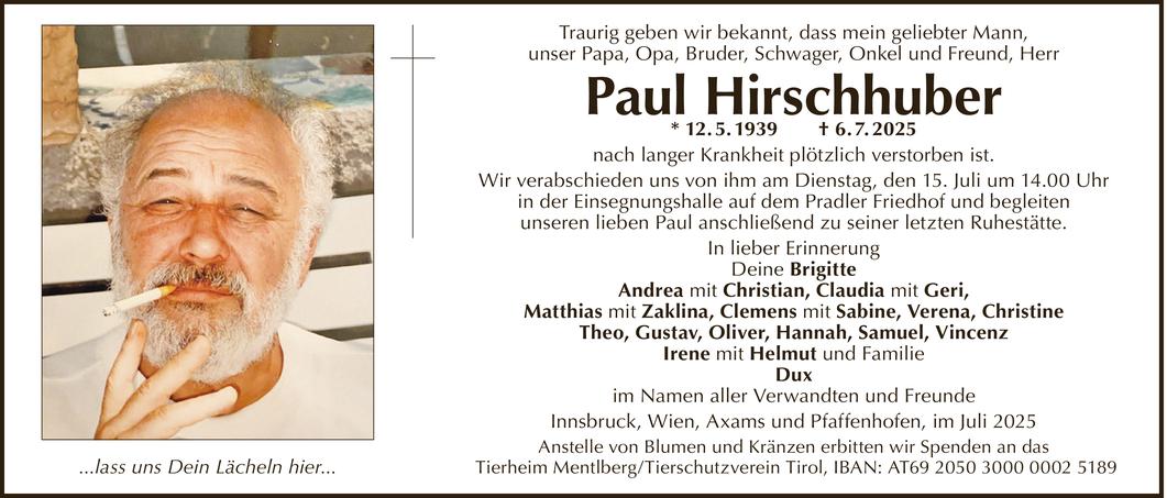Paul Hirschhuber