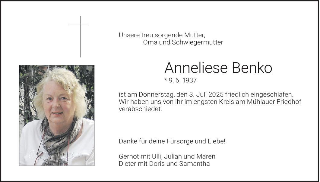 Anneliese Benko