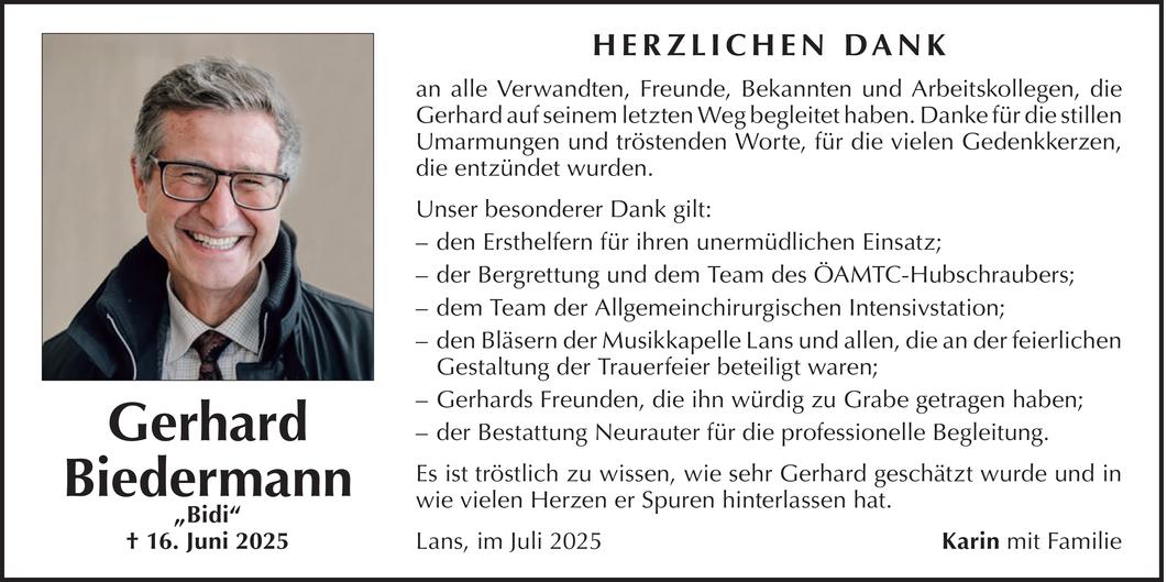 Gerhard  Biedermann