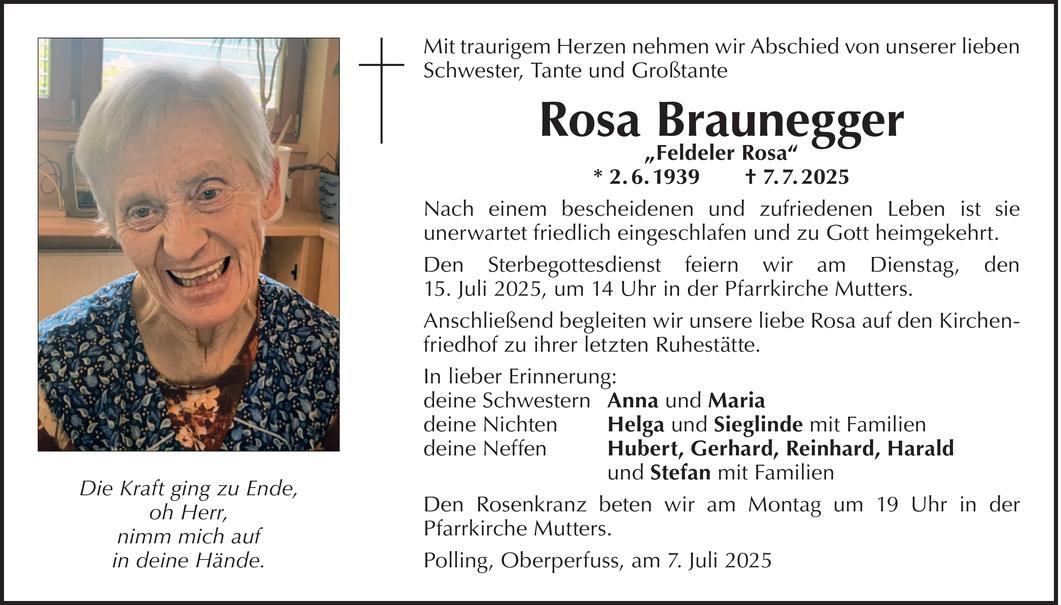 Rosa Braunegger