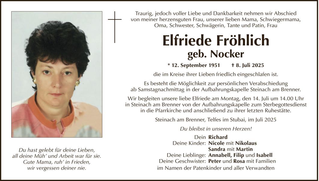 Elfriede Fröhlich