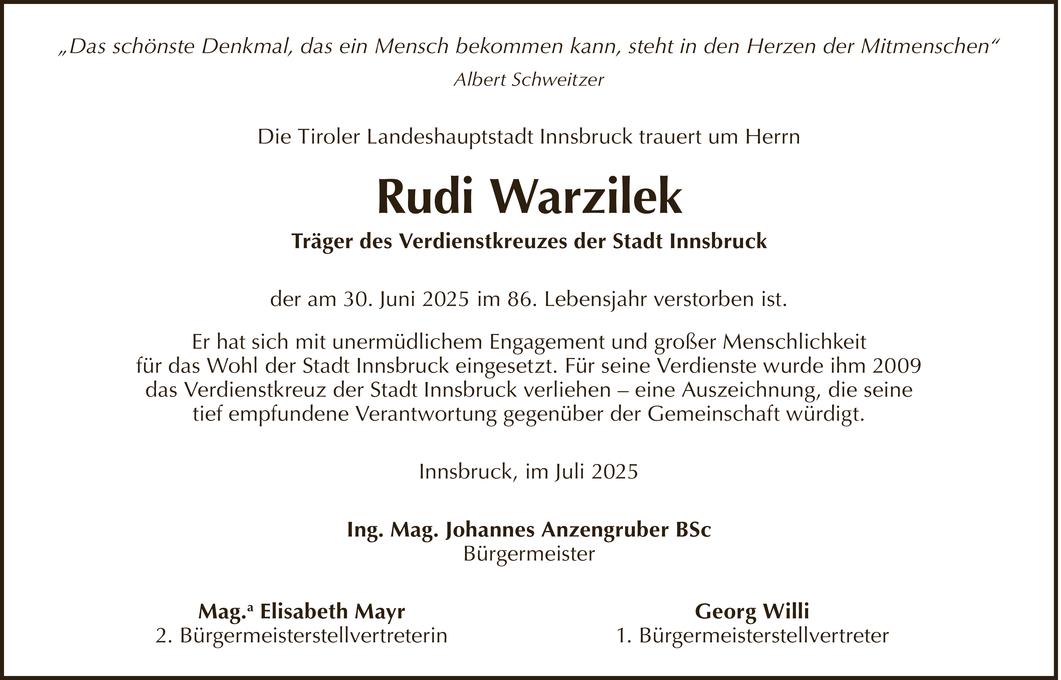 Rudi Warzilek