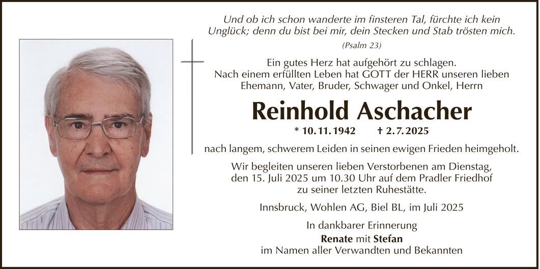 Reinhold Aschacher