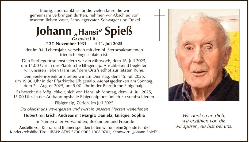 Hansi Spieß