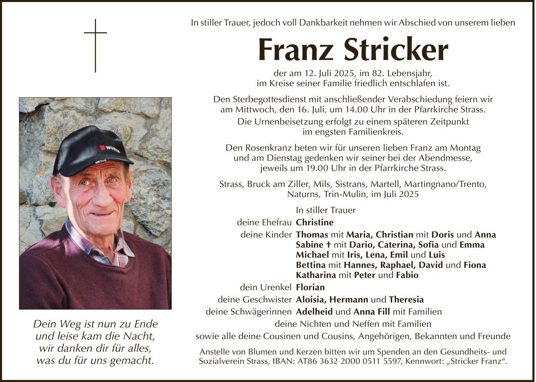 Franz Stricker Bild