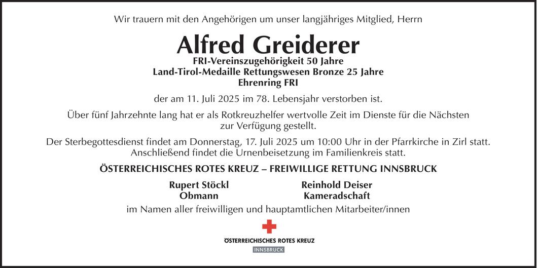 Alfred Greiderer Bild
