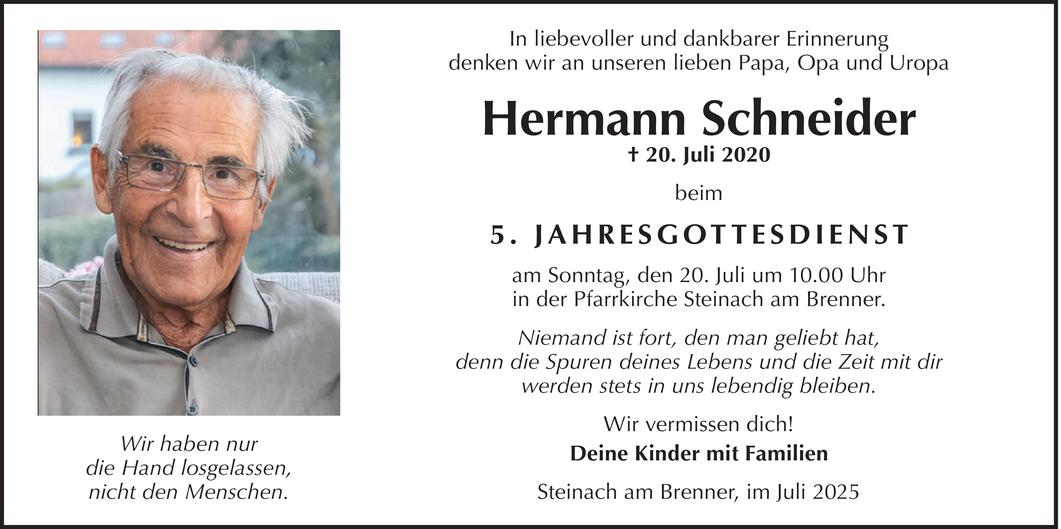 Hermann Schneider