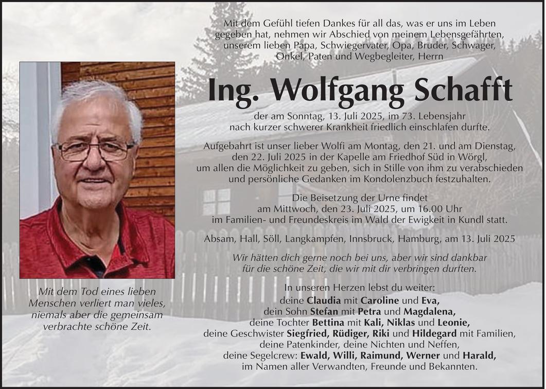 Wolfgang Schafft