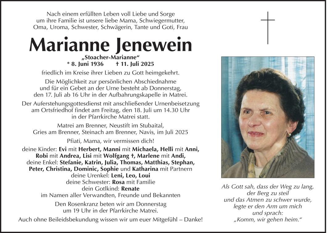 Marianne Jenewein