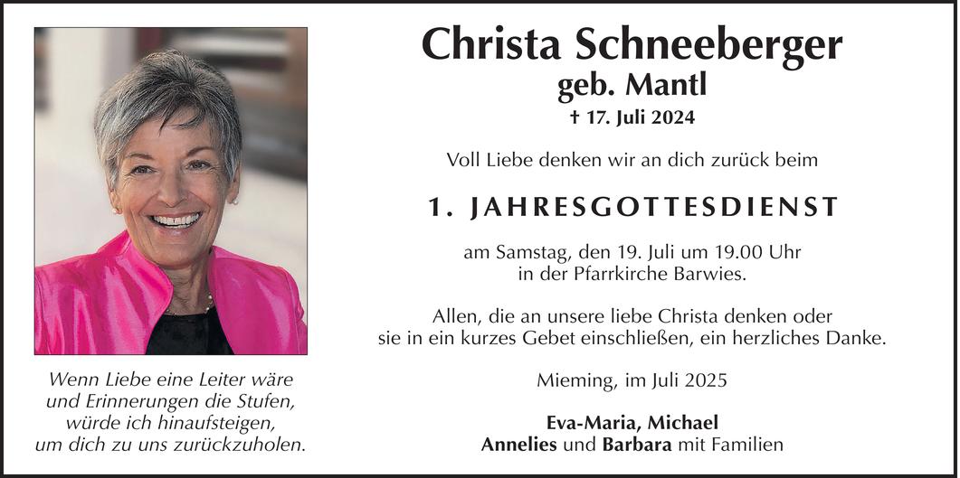 Christa Schneeberger